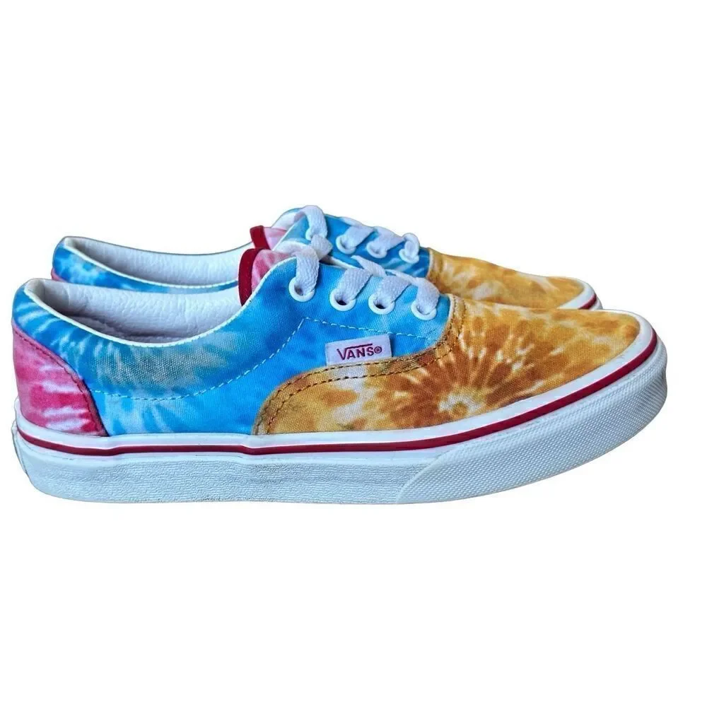 Vans Kid's Tie Dye Block Era Shoes Kids Size 3